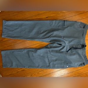 Figs Heather Denim Pants XL